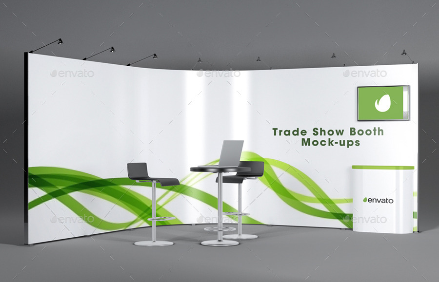 Trade Show Booth Mockups v2, Graphics GraphicRiver